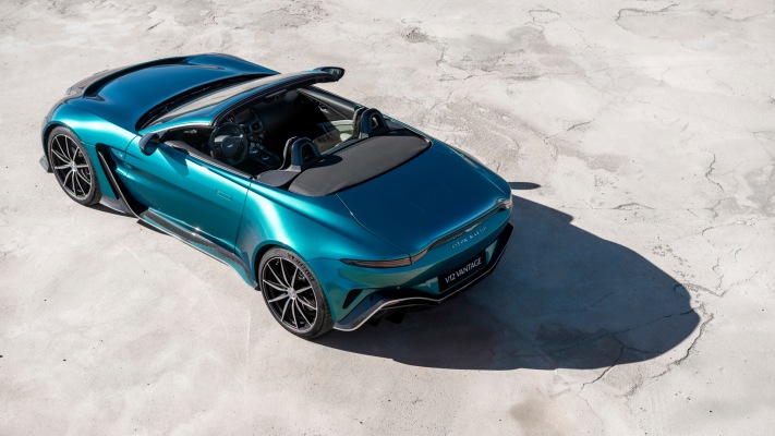 Aston Martin V12 Vantage Roadster 2023. Desktop wallpaper