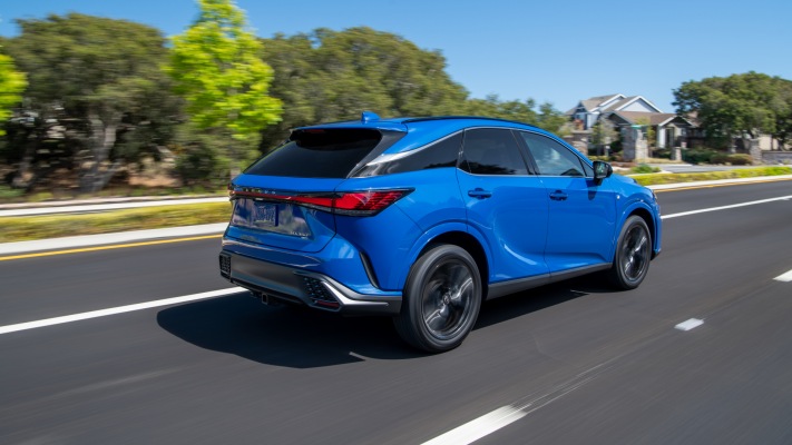 Lexus RX 350 F Sport USA Version 2023. Desktop wallpaper