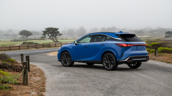 Lexus RX 350 F Sport USA Version 2023. Desktop wallpaper