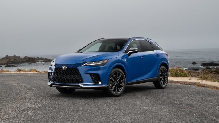 Lexus RX 350 F Sport USA Version 2023. Desktop wallpaper