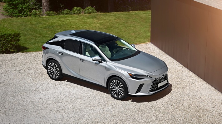 Lexus RX 450h+ USA Version 2023. Desktop wallpaper