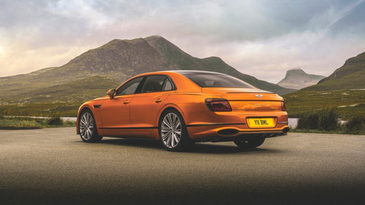 Bentley Flying Spur Speed 2023. Desktop wallpaper