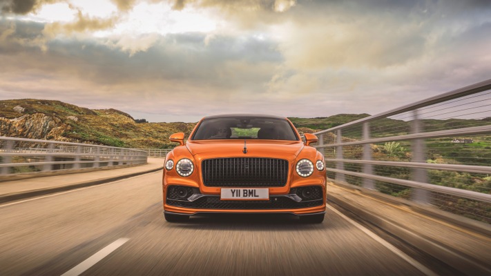 Bentley Flying Spur Speed 2023. Desktop wallpaper