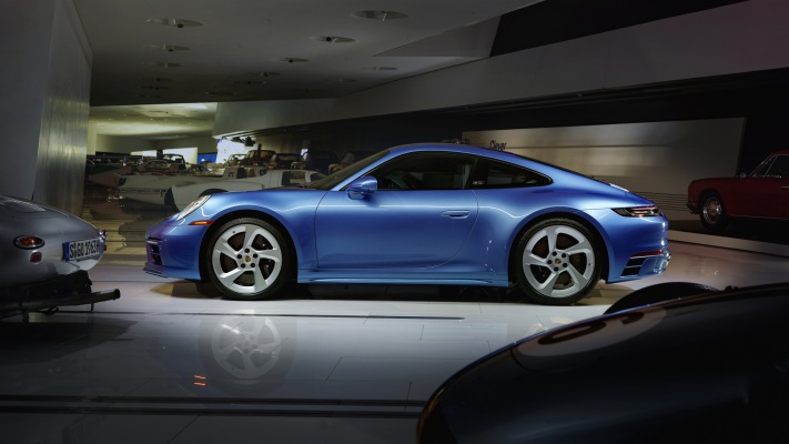 Porsche 911 Carrera GTS Sally Special 2022. Desktop wallpaper