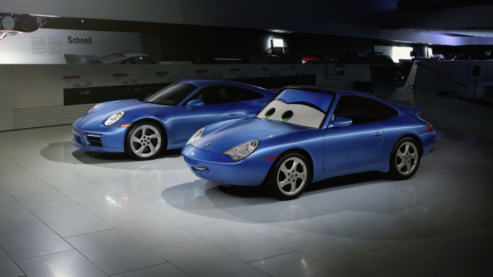 Porsche 911 Carrera GTS Sally Special 2022. Desktop wallpaper
