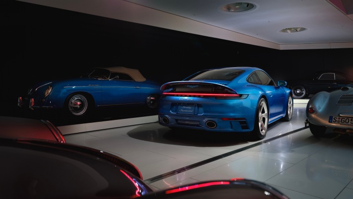 Porsche 911 Carrera GTS Sally Special 2022. Desktop wallpaper