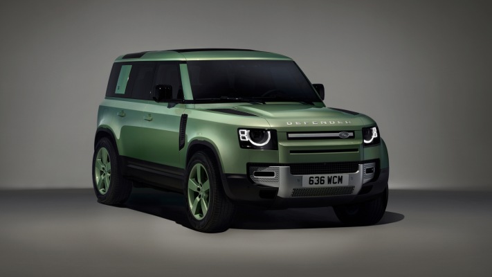 Land Rover Defender 110 75th Limited Edition 2023. Desktop wallpaper