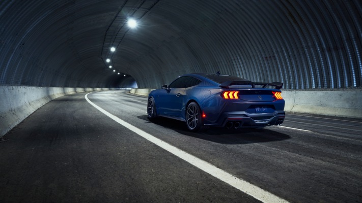 Ford Mustang Dark Horse 2024. Desktop wallpaper