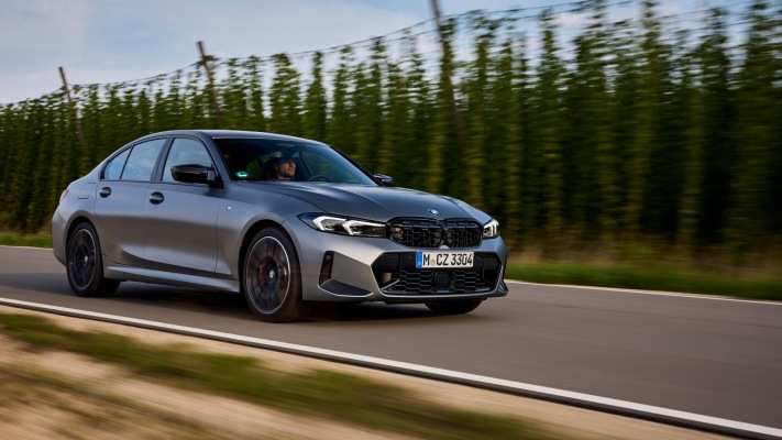 BMW M340i xDrive Sedan 2023. Desktop wallpaper