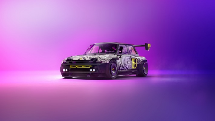 Renault R5 Turbo 3E Concept 2022. Desktop wallpaper