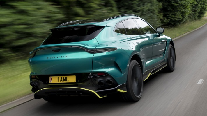 Aston Martin DBX 707 Q 2022 F1 Green 2022. Desktop wallpaper