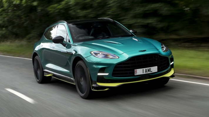 Aston Martin DBX 707 Q 2022 F1 Green 2022. Desktop wallpaper