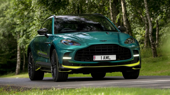 Aston Martin DBX 707 Q 2022 F1 Green 2022. Desktop wallpaper