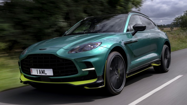 Aston Martin DBX 707 Q 2022 F1 Green 2022. Desktop wallpaper