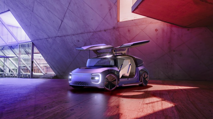 Volkswagen Gen.Travel Concept 2022. Desktop wallpaper