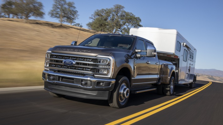 Ford F-350 Super Duty Lariat 2023. Desktop wallpaper