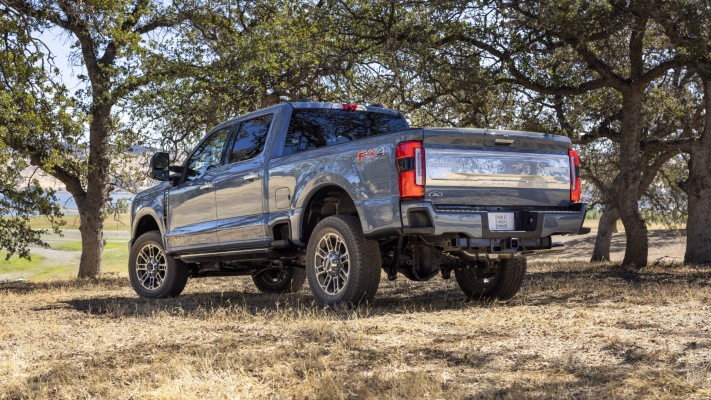 Ford F-350 Super Duty Limited 2023. Desktop wallpaper