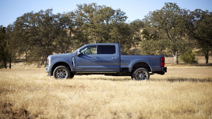 Ford F-350 Super Duty Limited 2023. Desktop wallpaper