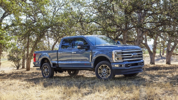 Ford F-350 Super Duty Limited 2023. Desktop wallpaper