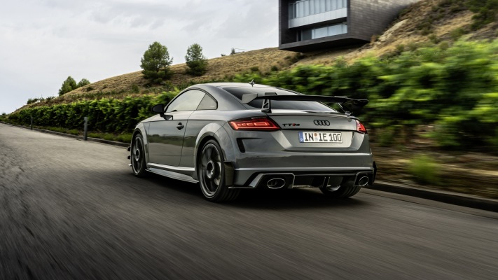Audi TT RS Coupe Iconic Edition 2023. Desktop wallpaper