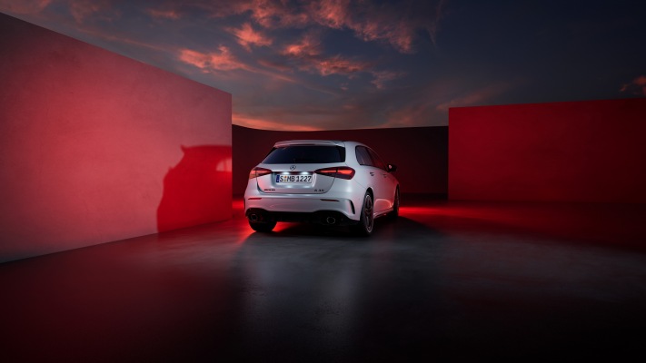 Mercedes-AMG A 35 4MATIC 2023. Desktop wallpaper