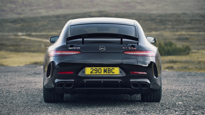 Mercedes-AMG GT 63 S E Performance 4-Door UK Version 2023. Desktop wallpaper