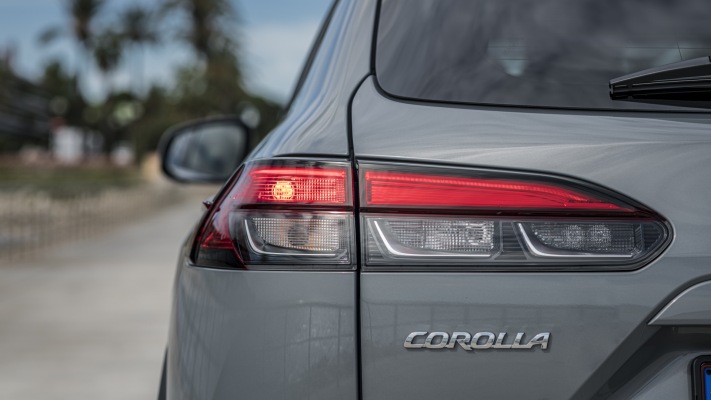 Toyota Corolla Cross Hybrid 2023. Desktop wallpaper