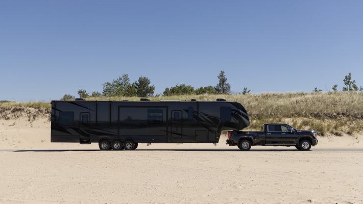 GMC Sierra 3500 HD Denali 2024. Desktop wallpaper