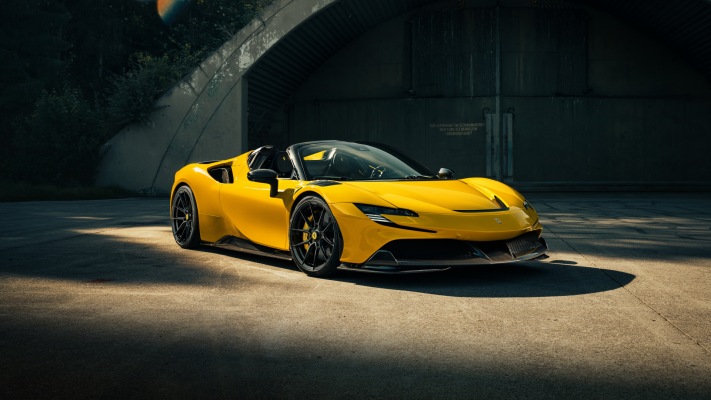 Ferrari SF90 Spider Novitec 2022. Desktop wallpaper