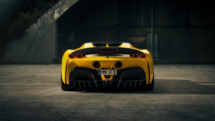Ferrari SF90 Spider Novitec 2022. Desktop wallpaper