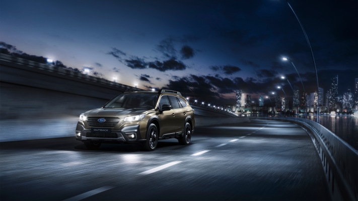 Subaru Outback 2.5i Platinum 2021. Desktop wallpaper