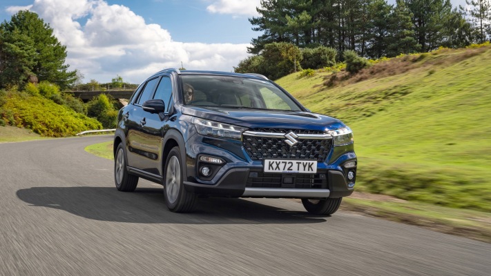 Suzuki S-Cross Full Hybrid UK Version 2022. Desktop wallpaper