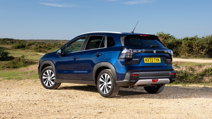 Suzuki S-Cross Full Hybrid UK Version 2022. Desktop wallpaper