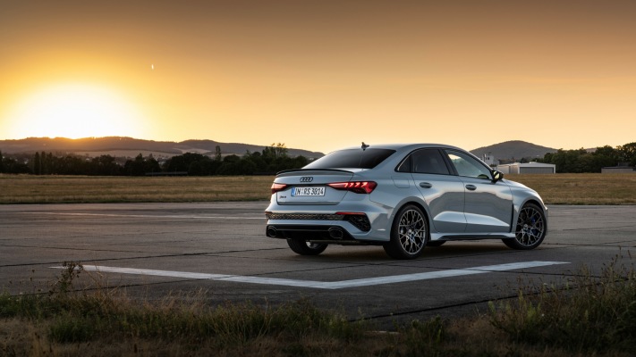 Audi RS 3 Sedan Performance 2023. Desktop wallpaper
