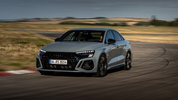 Audi RS 3 Sedan Performance 2023. Desktop wallpaper