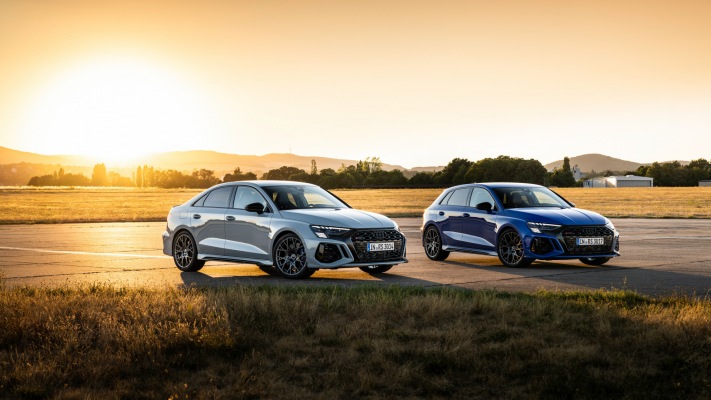 Audi RS 3 Sedan Performance 2023. Desktop wallpaper
