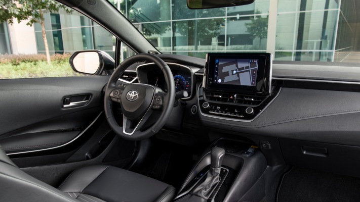 Toyota Corolla Sedan XSE USA Version 2023. Desktop wallpaper