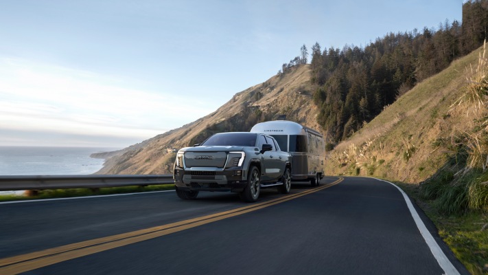 GMC Sierra EV Denali Edition 1 2024. Desktop wallpaper