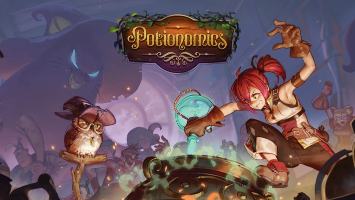 Potionomics. Desktop wallpaper