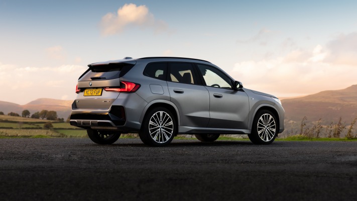 BMW X1 xDrive23i M Sport UK Version 2023. Desktop wallpaper