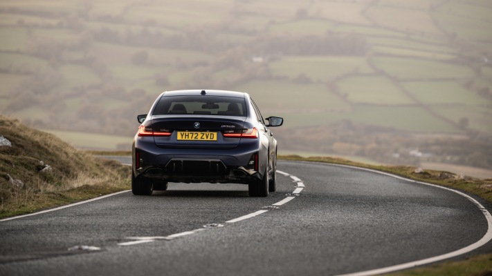 BMW M340i xDrive Sedan UK Version 2023. Desktop wallpaper