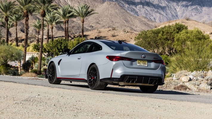 BMW M4 CSL USA Version 2023. Desktop wallpaper