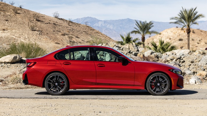 BMW M340i xDrive Sedan USA Version 2023. Desktop wallpaper