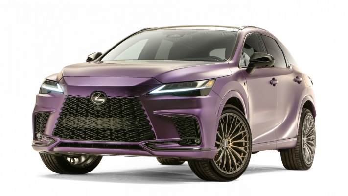 Lexus RX 500h F Sport Performance Concept USA Version 2022. Desktop wallpaper