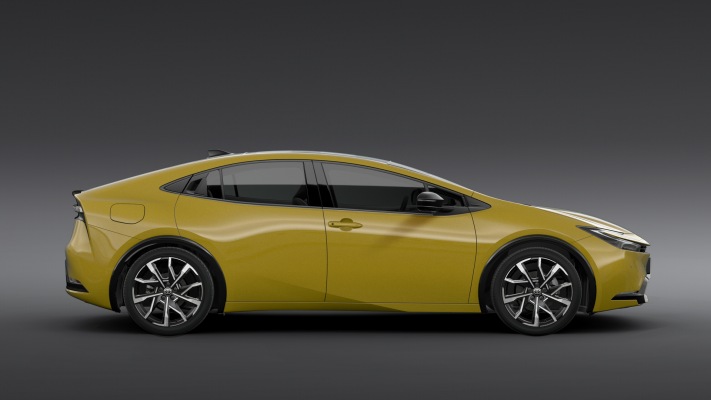 Toyota Prius 2024. Desktop wallpaper