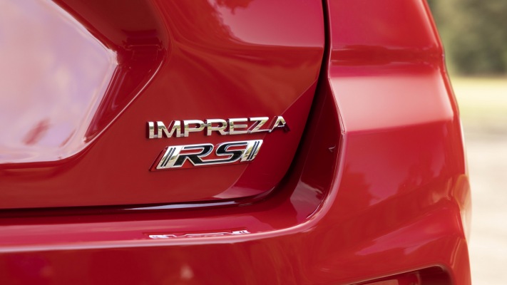 Subaru Impreza RS USA Version 2024. Desktop wallpaper