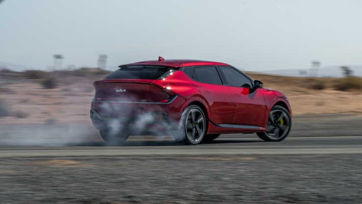 Kia EV6 GT USA Version 2023. Desktop wallpaper