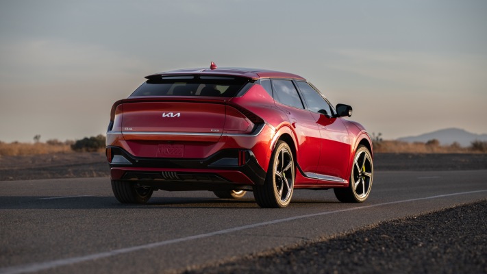 Kia EV6 GT USA Version 2023. Desktop wallpaper