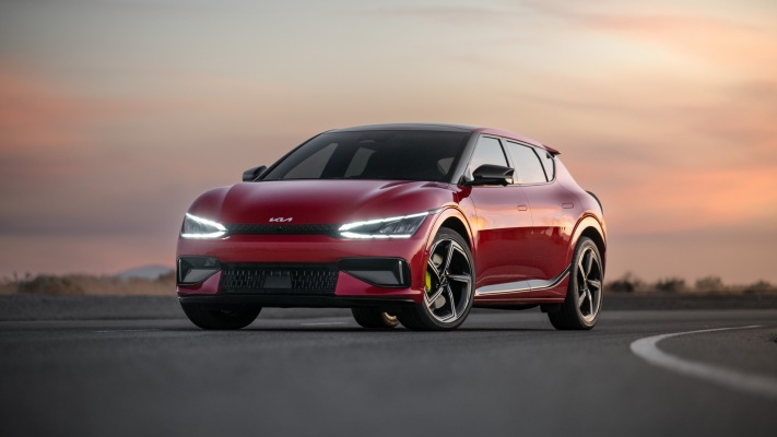 Kia EV6 GT USA Version 2023. Desktop wallpaper