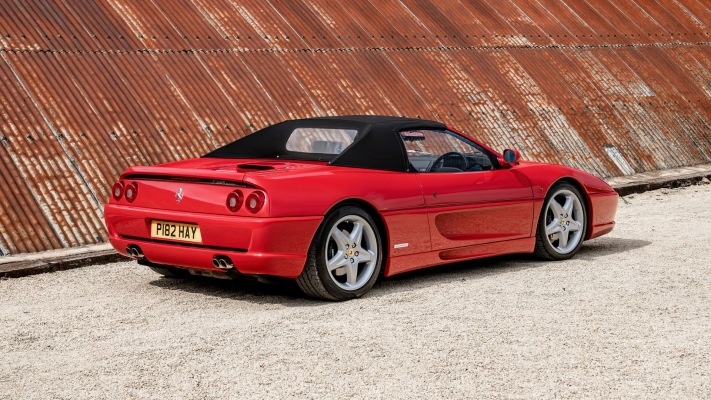 Ferrari F355 Spider UK Version 1996. Desktop wallpaper